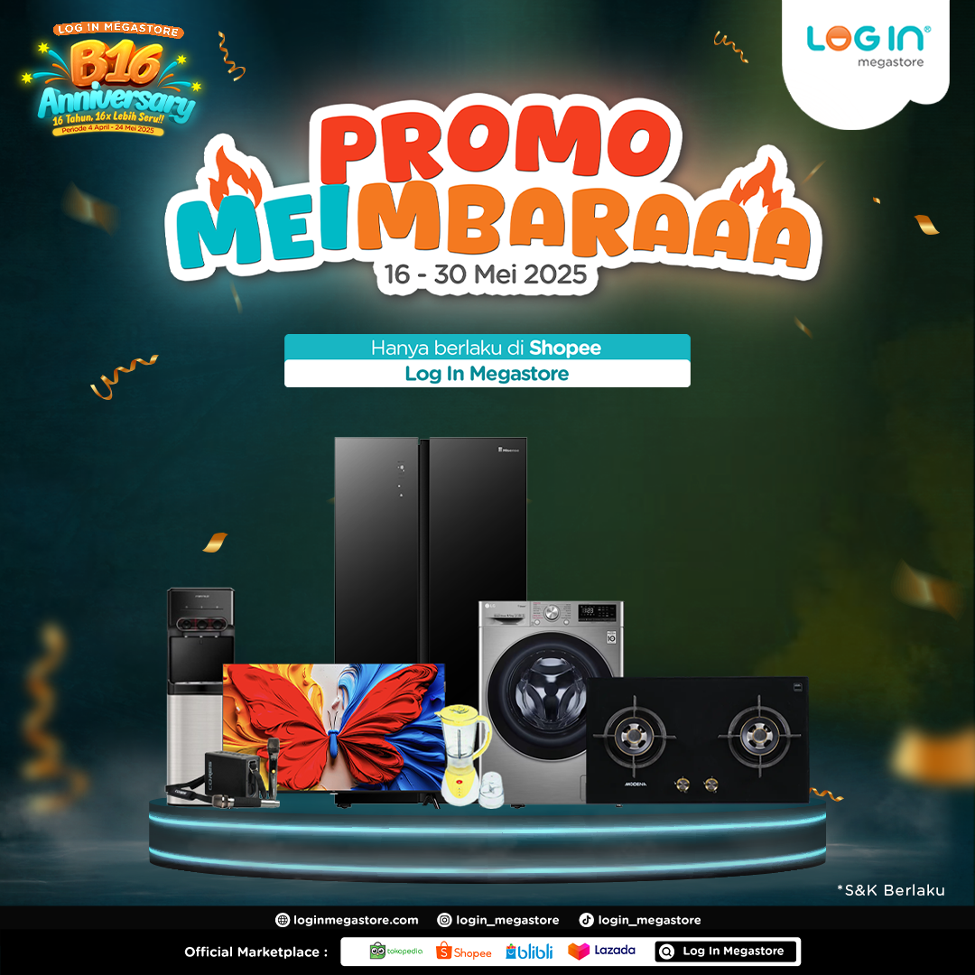 Banner MEIMBARAAA - Login Megastore